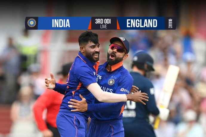 England vs India Live Score
