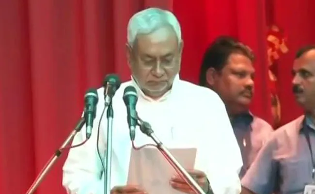 Nitish Kumar Takes Oath For 8th Time
