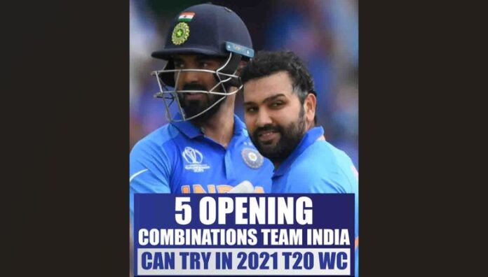Opening Combinations for India in ICC T20 World Cup