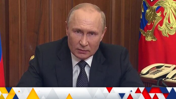 Putin orders partial mobilisation