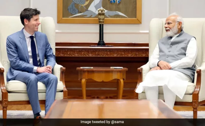 Sam Altman: ChatGPT-Maker Meets PM Modi for AI Regulation